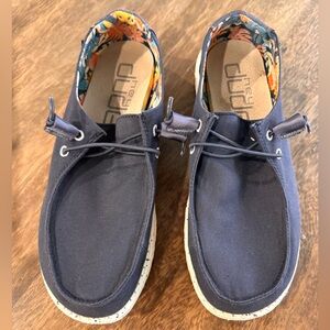 Hey Dude Women’s Dark Blue Loafers